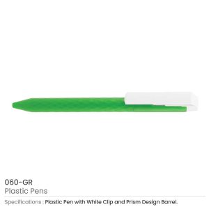 Plastic Pens Green