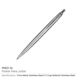 Parker Jotter Pens Silver