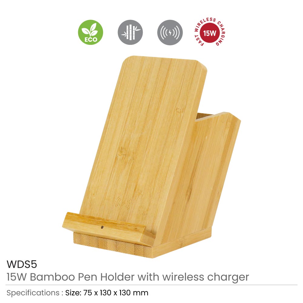 Bamboo-Pen-Holder-with-wireless-charger-WDS5-Details