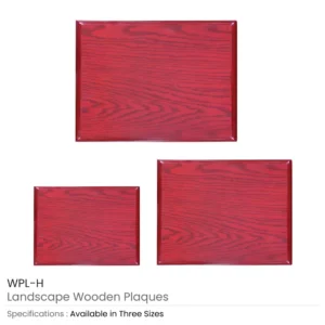 Wooden Plaques Horizontal with Box - Image 3