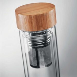 Glass and Bamboo Flask - Ramadan Gifts - Image 6