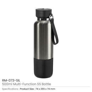 Multi-function SS Bottles, Double Wall, Base Cup, Lanyard, 500ml - Ramadan Gifts - Image 15