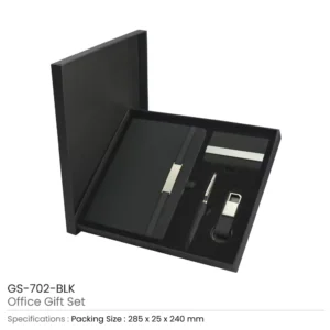 Office Gift Sets with Notebook, Pen, Card Holder, Keychain - Image 5