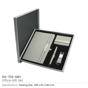 Office Gift Sets with Notebook, Pen, Card Holder, Keychain - Image 6