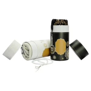 Prayer Mat with Tasbih in Tubular Box Best Ramadan Gifts - Image 6