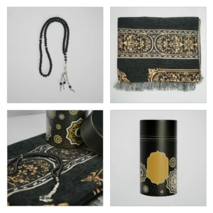 Prayer Mat with Tasbih in Tubular Box Best Ramadan Gifts - Image 8